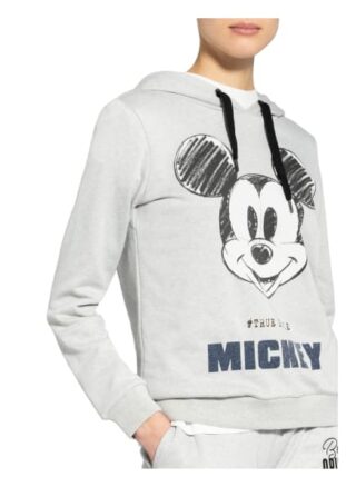 Princess Goes Hollywood Hoodie Mit Schmucksteinbesatz grau