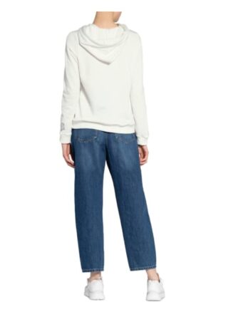 Princess Goes Hollywood Hoodie Mit Schmucksteinbesatz weiss