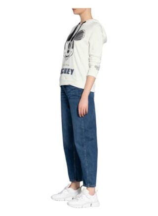 Princess Goes Hollywood Hoodie Mit Schmucksteinbesatz weiss