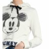 Princess Goes Hollywood Hoodie Mit Schmucksteinbesatz weiss