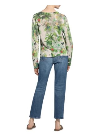 Princess Goes Hollywood Pullover Mit Leinen weiss