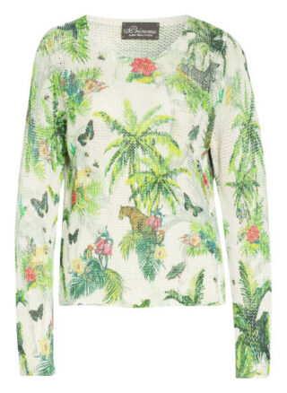 Princess Goes Hollywood Pullover Mit Leinen weiss