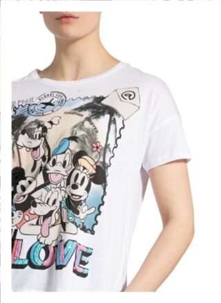 Princess Goes Hollywood T-Shirt Mit Paillettenbesatz weiss