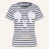 Princess Goes Hollywood T-Shirt Mit Schmucksteinbesatz weiss