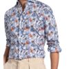 PROFUOMO Casual-Hemd Herren, Blau