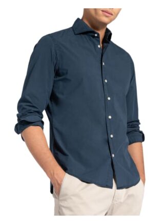 PROFUOMO Casual-Hemd Herren, Blau