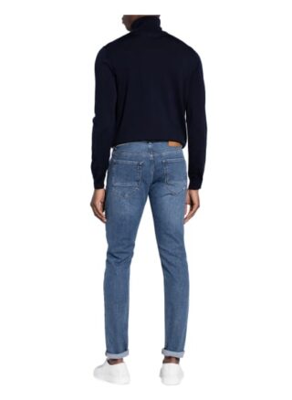 PROFUOMO Slim Fit Jeans Herren, Blau