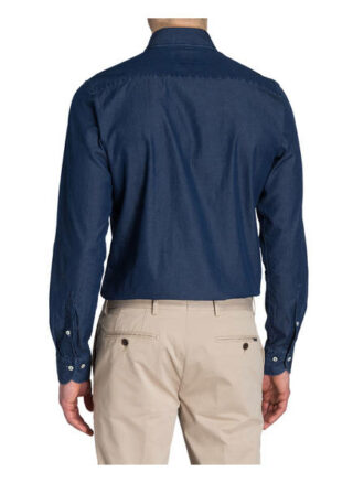 PROFUOMO Jeanshemd Herren, Blau