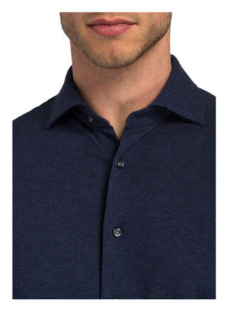 PROFUOMO Piqué-Hemd Herren, Blau