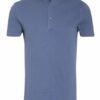 PROFUOMO Pique-Poloshirt Herren, Blau