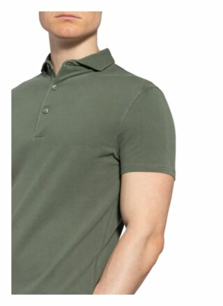 PROFUOMO Piqué-Poloshirt Herren, Grün