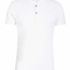 PROFUOMO Pique-Poloshirt Herren, Weiß