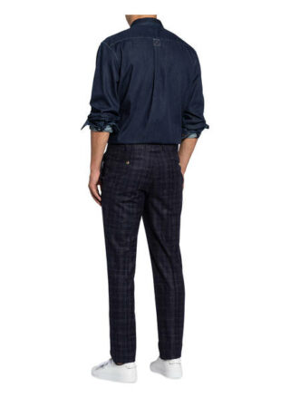 Pt Torino Flanellhose Gentleman Fit blau