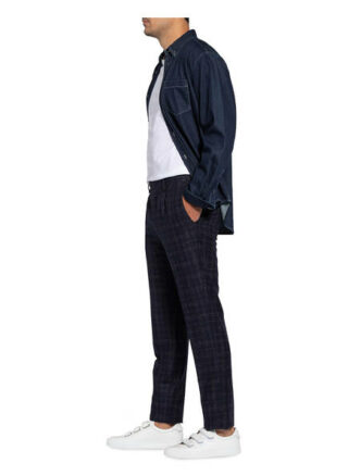 Pt Torino Flanellhose Gentleman Fit blau