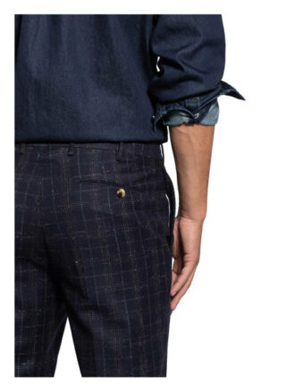 Pt Torino Flanellhose Gentleman Fit blau