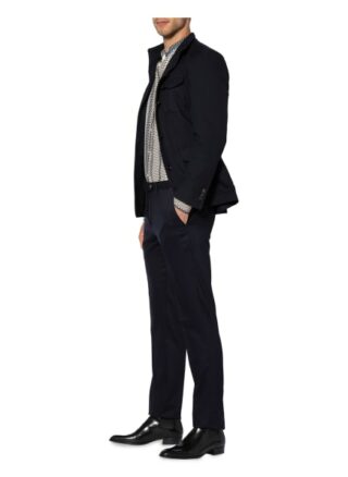 Pt Torino Flanellhose Slim Fit blau