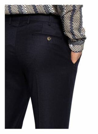 Pt Torino Flanellhose Slim Fit blau