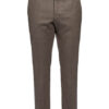 Pt Torino Flanellhose Slim Fit braun