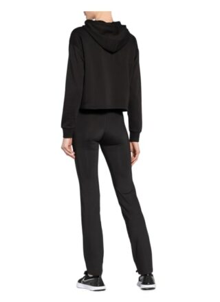 Puma Cropped-Hoodie Essentials schwarz