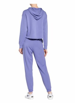 Puma Cropped-Hoodie Essentials violett