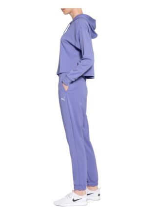 Puma Cropped-Hoodie Essentials violett