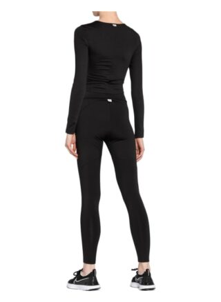 Puma Cropped-Longsleeve Infuse In Wickeloptik schwarz