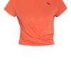 Puma Cropped-Shirt Twisted orange