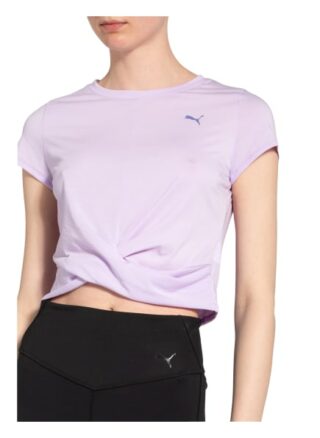 Puma Cropped-Shirt Twisted violett