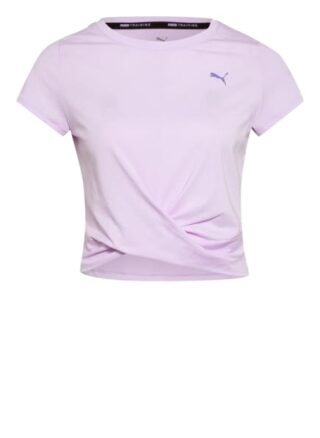 Puma Cropped-Shirt Twisted violett