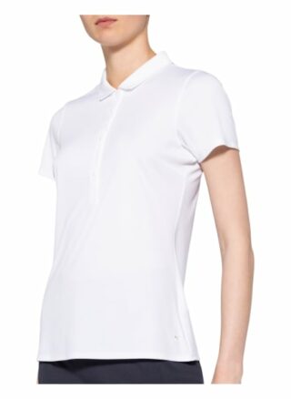 Puma Funktions-Poloshirt roteation Mit Mesh-Einsatz weiss