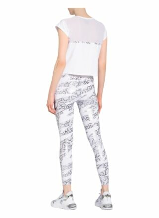 Puma T-Shirt Untamed Mit Mesh-Einsatz weiss