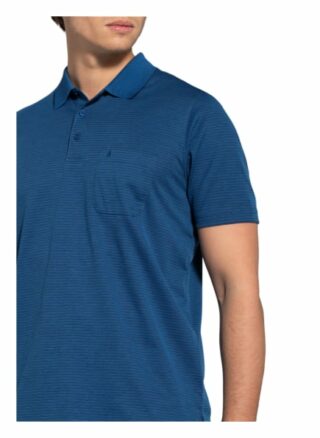 RAGMAN Jersey-Poloshirt Herren, Blau