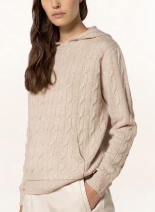 Ralph Lauren Collection Strick-Hoodie Aus Cashmere grau