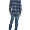 Ralph Lauren Purple Label Flanellhemd Regular Fit blau