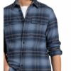 Ralph Lauren Purple Label Flanellhemd Regular Fit blau