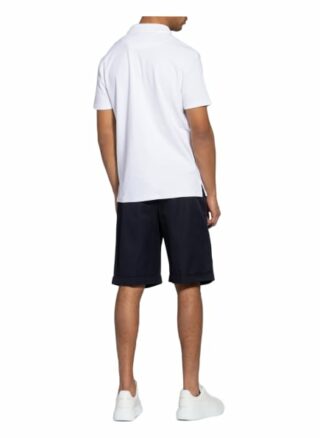 Ralph Lauren Purple Label Frottee-Poloshirt weiss