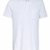 Ralph Lauren Purple Label Frottee-Poloshirt weiss