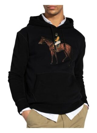 Ralph Lauren Purple Label Hoodie schwarz
