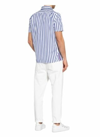Ralph Lauren Purple Label Kurzarm-Hemd Capri Comfort Fit weiss