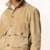 Ralph Lauren Purple Label Lederblouson Hayworth braun