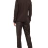 Ralph Lauren Purple Label Piqué-Poloshirt braun