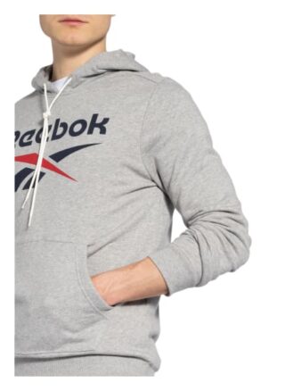 Reebok Classic Hoodie grau