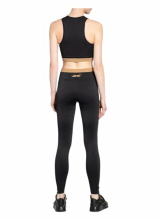 Reebok Cropped-Top Seamless schwarz
