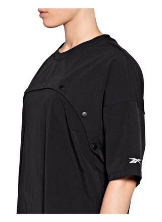 Reebok T-Shirt Two-In-One schwarz