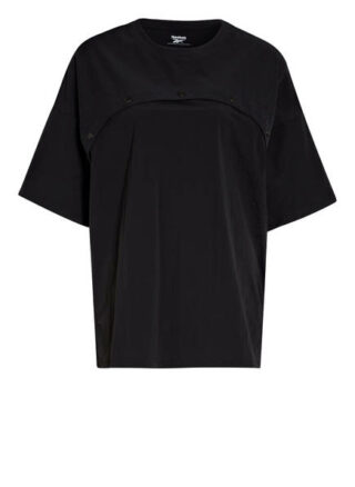 Reebok T-Shirt Two-In-One schwarz