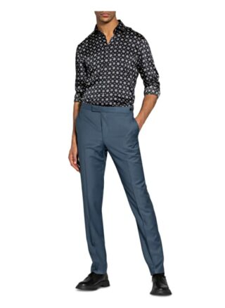 Reiss Anzughose Extra Slim Fit blau