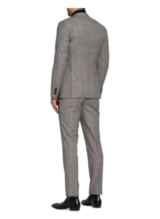 Reiss Anzugsakko Hall Extra Slim Fit grau