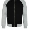 REISS Nathan Sweatjacke Herren, Schwarz