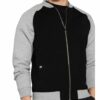 REISS Nathan Sweatjacke Herren, Schwarz