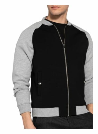 REISS Nathan Sweatjacke Herren, Schwarz